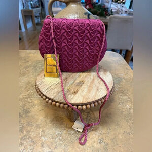 NWT Vintage Magid Berry Pink Bag